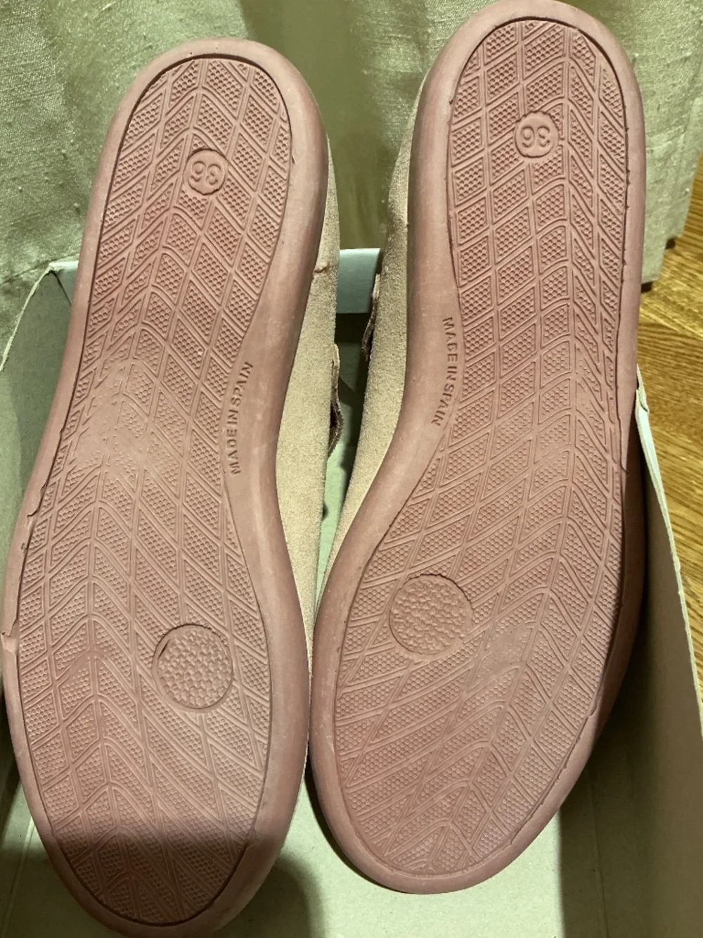 Elephantito Rose Suede Dress Shoes - New EU 36